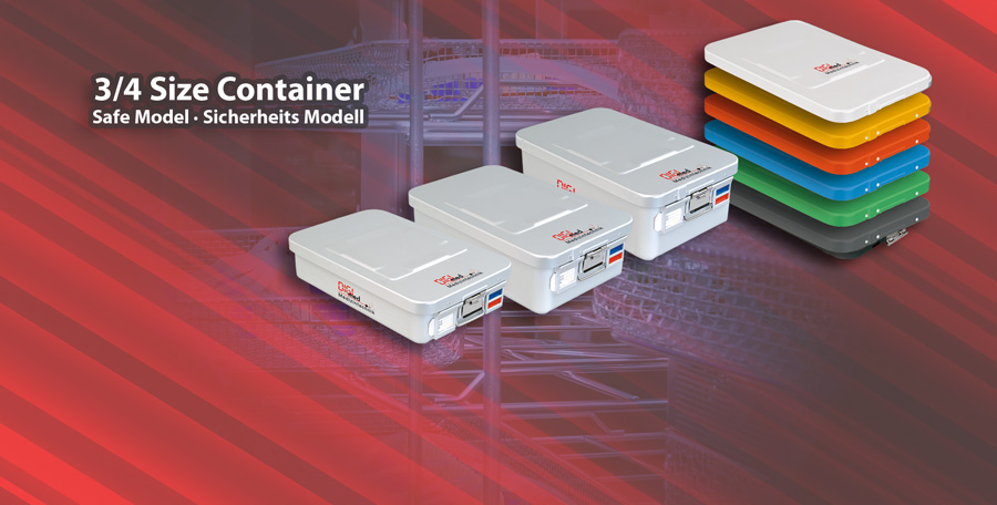 Steril Container Systeme mit Deckel Steril Container Systeme mit Deckel